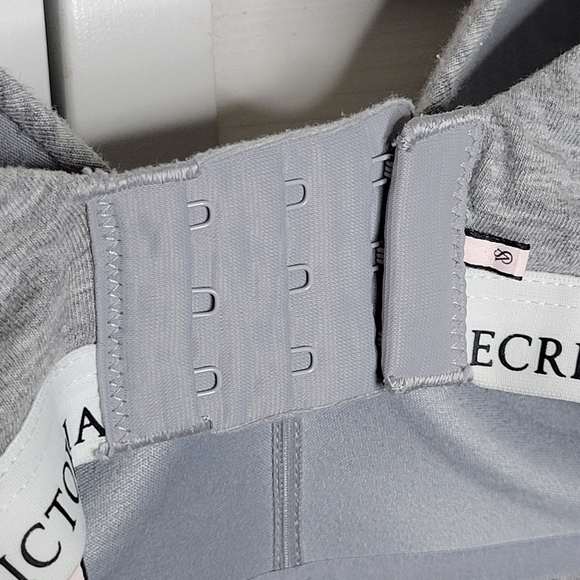 Victoria's Secret T-Shirt Lightly Lined Wireless Bra Heathered Gray PLUS 38B EUC - Picture 6 of 12